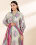Unstitched Women's Multi Lawn 3 Piece Suit